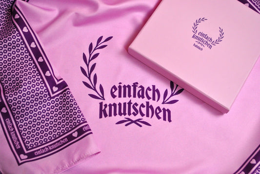 Halstuch | Rosa einfach knutschen Lorbeer